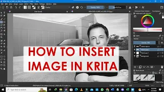 How To add Image in Krita