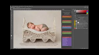 LSP Adding baby to light digital background in 7 minutes - VIDEO 3