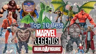 Top 10  Best BAF Marvel Legends All -- Toybiz and Hasbro and MCU and Comics