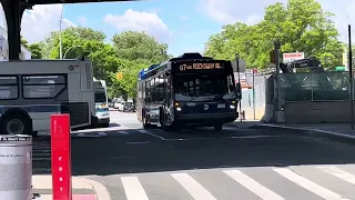 Bus Action at Rockaway Boulevard