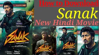 How to Download Sanak Movie 🎥  ||☆                        《Easy Tricks 》#top