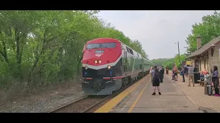 Amtrak Borealis in Wisconsin Dells.