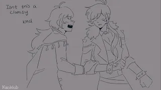 I hate you! (animatic) | Kaeya and Diluc | Genshin Impact (read desc.)