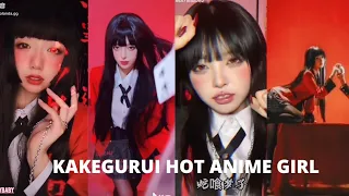 💄👠🀄KAKEGURUI (HOT ANIME GIRL ON DOUYIN) COSPLAY | ANIME GIRL | CARD ANIME | ANIME TRENDING🀄🎴