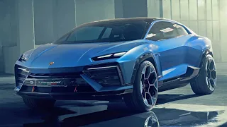 NEW Lamborghini Lanzador | Vision Of A Future Purely-Electric Lamborghini