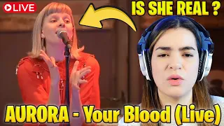 AURORA - Your Blood (Live Debut)  | REACTION