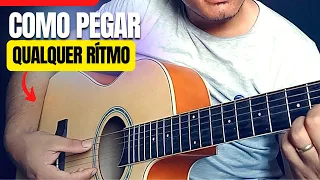 Passo a passo COMPLETO para aprender QUALQUER rítmo no violão em pouco tempo.