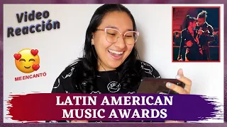 PRESENTACIÓN DE PRINCE ROYCE Y MARIA BECERRA EN LOS LATIN AMAS 2022 l VIDEO REACCIÓN