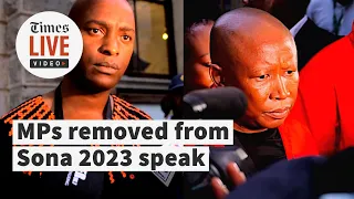 EFF's Julius Malema and ATM leader Vuyo Zungula thrown out of Sona 2023