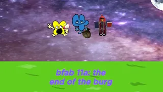 BFAB 11a: the end of the burg