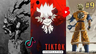 👑 Anime Edits - TikTok Compilation [ Part - 9 ] 🥶❄️ || #viral #tiktok