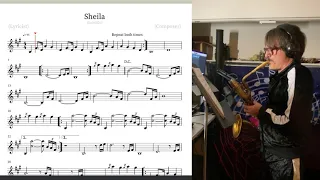 Sheila - Sheet Music Tutorial for Bari Sax - Morphine