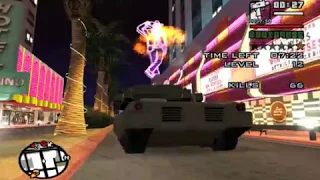 GTA San Andreas - vigilante missions with a Rhino tank