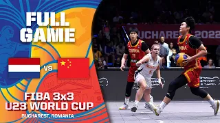 Netherlands v China | Women Bronze Medal Match | Full Game | FIBA 3x3 U23 World Cup 2022