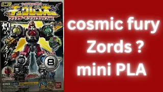 Cosmic fury Zords PLA