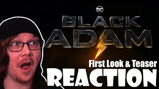 BLACK ADAM First Look and Teaser Trailer Reaction! DC FANDOME 2021