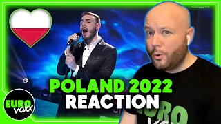 POLAND EUROVISION 2022 REACTION: Krystian Ochman - River