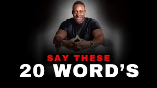 Wesley Virgin: Manifest Anything With These 20 Words Script!! Almost Instantly!