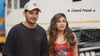 || Lizard Prank On Darshan Raval || Darshan Raval & Tulsi Kumar || Is Qadar Behind The Scene ||