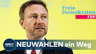 WELT DOKUMENT: Lindner - "Die FDP verhandelt und kooperiert mit der AfD nicht“