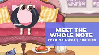 Beginner Reading Music Lesson | Meet the Whole Note