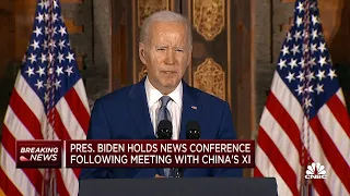 President Biden: I do not believe China will try to invade Taiwan imminently