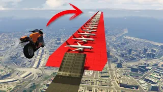 EL SALTO MAS LARGO DEL MUNDO! - GTA V ONLINE