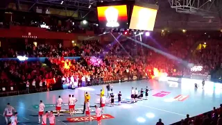 Veszprém meccs bevonulás! A Show!