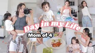 Day In the Life as a Mom of FOUR 💕 FULL DAY ROUTINE