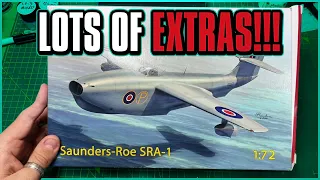 Saunders Roe SRA 1 Unboxing: A Look At This 1/72 Scale Model from xtrakit