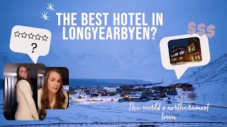 Staying in one of the best hotels in LONGYEARBYEN | Day in the life on Svalbard