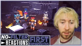 Minecraft Dungeons - E3 2019 Reveal Trailer Live Reaction & First impressions