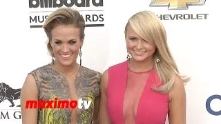 Carrie Underwood & Miranda Lambert 2014 BILLBOARD MUSIC AWARDS Red Carpet ARRIVALS