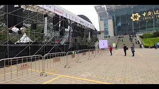 Adamson Line Array System Outdoor Shootout in Guangzhou Pro light + Sound 2019