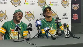 Sights and sounds from the Green Bay Charity Softball Game featuring Jordan Love, Donald Driver