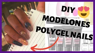 DIY Testing a Polygel Nail Kit from Amazon Prime - Starter Kit by Modelones