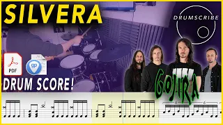 Silvera - Gojira | DRUM SCORE Sheet Music Play-Along | DRUMSCRIBE