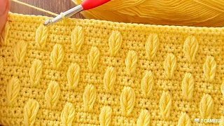 Wow! I've never seen this model anywhere before! New crochet pattern KNİTTİNG CROCHET BEYBİ BLANKET