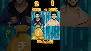 Varun Dhawan vs kartik aaryan fight 😱 || #comparison #shorts #varundhawan #kartikaaryan