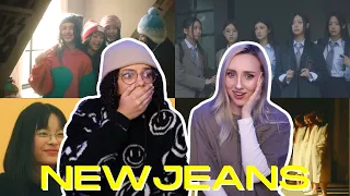 FIRST TIME REACTING TO NewJeans (뉴진스) | 'DITTO (Side A & B)', 'OMG'