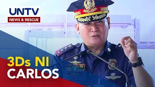 PNP chief Dionardo Carlos, may 3 bagong mandato sa mga pulis