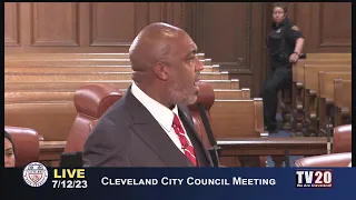 Cleveland City Council Meeting, July 12, 2023