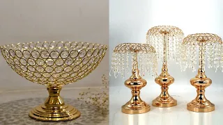 Handmade Crafting At Home | Room Decoration Ideas | Lamp | Flower Bowl @ZardosiTutorial