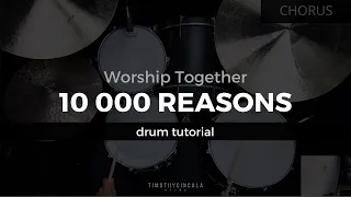 10,000 Reasons - Worship Together (Drum Tutorial/Play-Through)