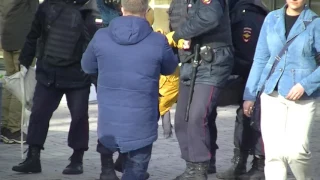 Митинг площадь Пушкина задержания 26 марта Москва Навальный Медведев