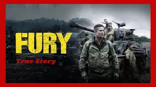 True Story | Fury Full Movie Explained in Hindi / Urdu | War Movie | हिन्दी