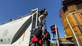 Llegan a la frontera de Piedras Negras más de 1500 Migrantes venezolanos.