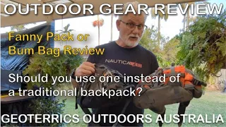 Fanny Pack or Bum Bag Review - are these better than a traditional backpack? Watch and find out!