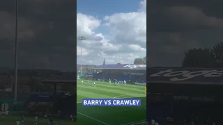 Stockport County fans singing for Louie Barry vs Crawley Town #football #stockportcounty