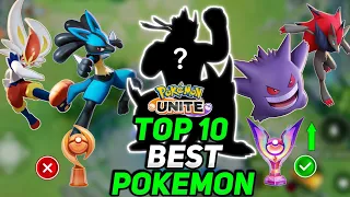 New Top 10 Best Pokemon for Solo Ranking! Reach Master Rank Easily | Pokemon unite guide